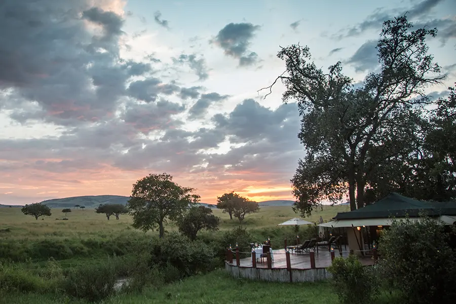 Situado en la legendaria Reserva Nacional de Masai Mara.