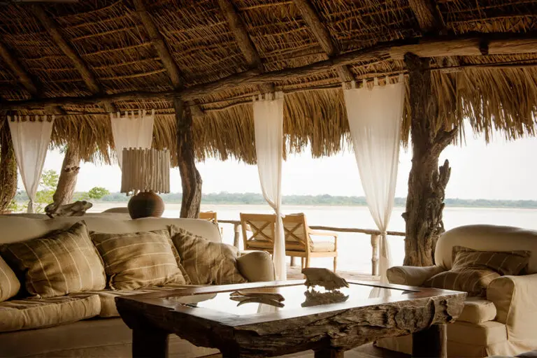 Vista desde la zona principal del salón