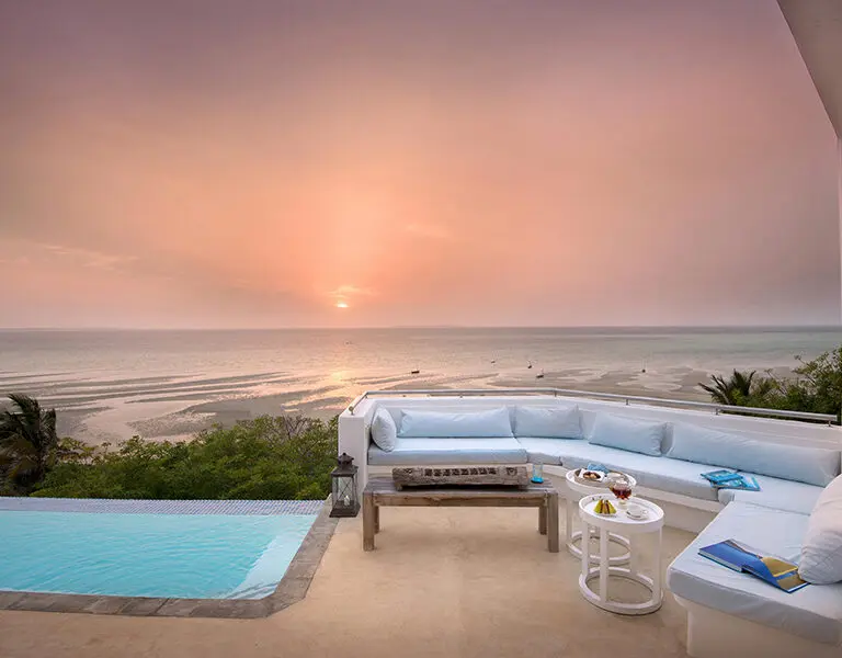 Dreamy sunrise views. 