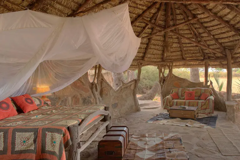 Interior del dormitorio Banda.