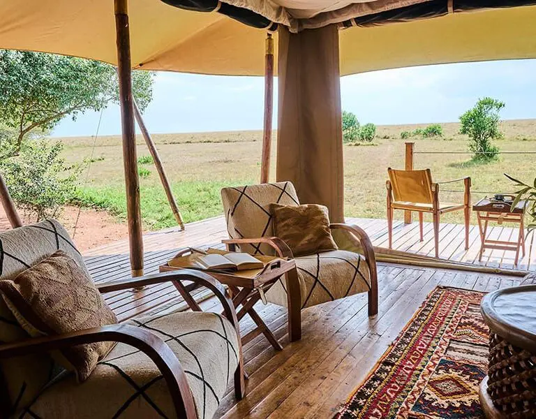 Vistas desde el salón principal.