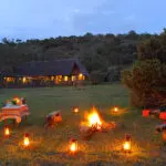 A unique boma dinner.