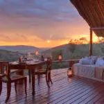 Relax under the stars at Saruni Mara.