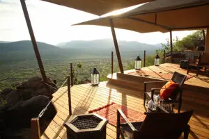 Exceptional views from the deck.