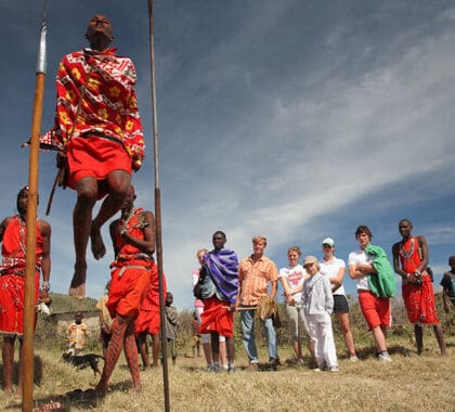 Guerreros Maasai.