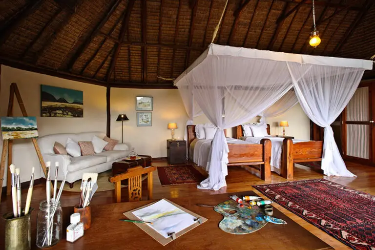 The Artists Studio interior.