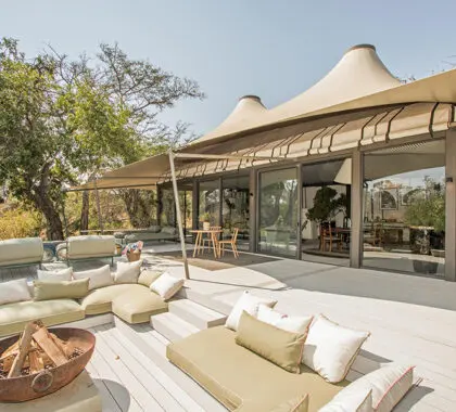 Safari luxury at Saseka Tented Camp. 