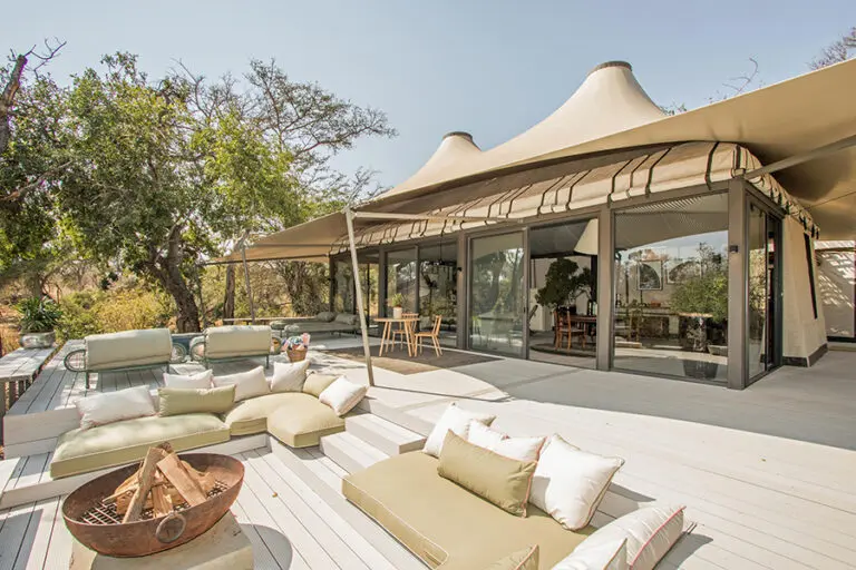 Safari de lujo en el Saseka Tented Camp. 