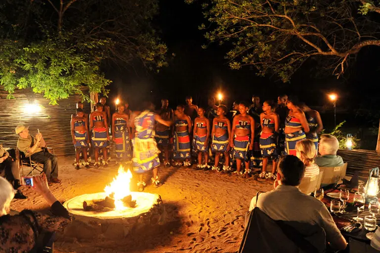 Cultural experience at Savanna Private Game Reserve.