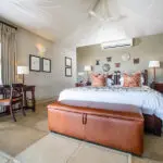 Interior de la suite de lujo.