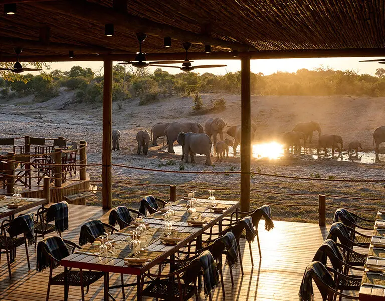 Fine dinning with incredible views.