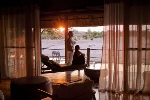 Disfrute de las vistas desde su mirador privado.