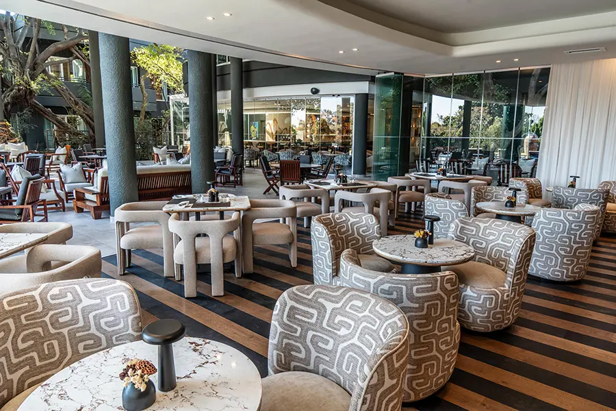 El Piano Lounge, uno de los restaurantes del hotel.