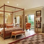 Dormitorio de la Villa Presidential Suite.