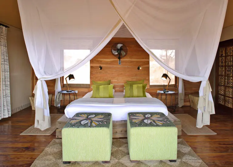 Lovely spacious tent at Sayari.