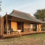Sayari guest tent exterior.