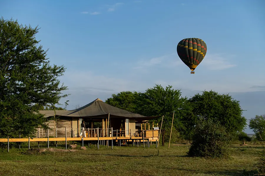 Vuelo en globo.