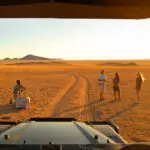 Paradas al atardecer en el desierto | Sossusvlei Desert Lodge