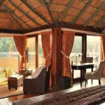 Dormitorio y sala de estar