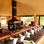 The lounge is ideal to spend the evenings relaxing.