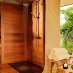 Rejuvenate with a refreshing shower.