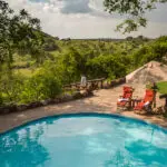 Swimming pool at Serengeti Migration Camp.