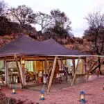 Luxury tented suites are lavishly furnished to offer comfort along with an authentic and traditional safari experience.