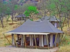 Each tent is spaciously located giving you a feeling of privacy and seclusion.