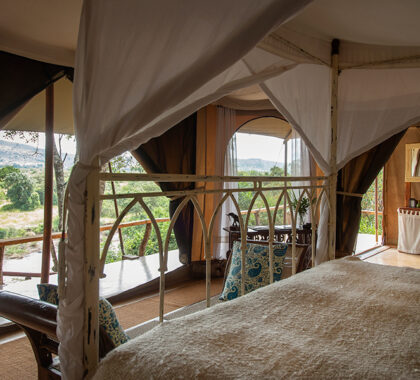 Check out the amazing views from your bed.