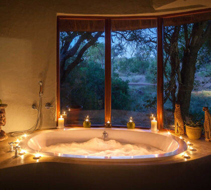 Take a relaxing bubble bath.