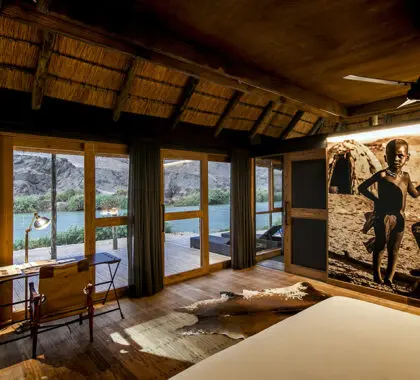 Una suite en Serra Cafema.