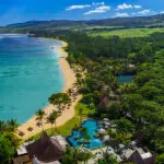 Aerial view of the resort | Shanti Maurice Resort & Spa