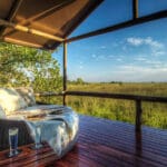 Shinde Enclave overlooks the private Shinde Concession in the Okavango Delta, one of the most prolific game viewing destinations in Africa.
