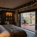 The perfect place to end an adventurous safari day, in a luxury suite.
