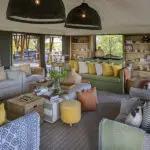 Mingle with fellow guests in the lounge area.