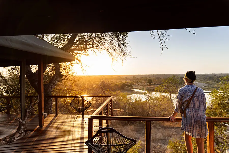 Soak up the sun on the deck.