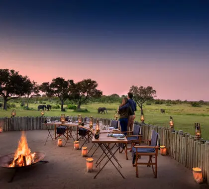Boma de Singita Castleton.