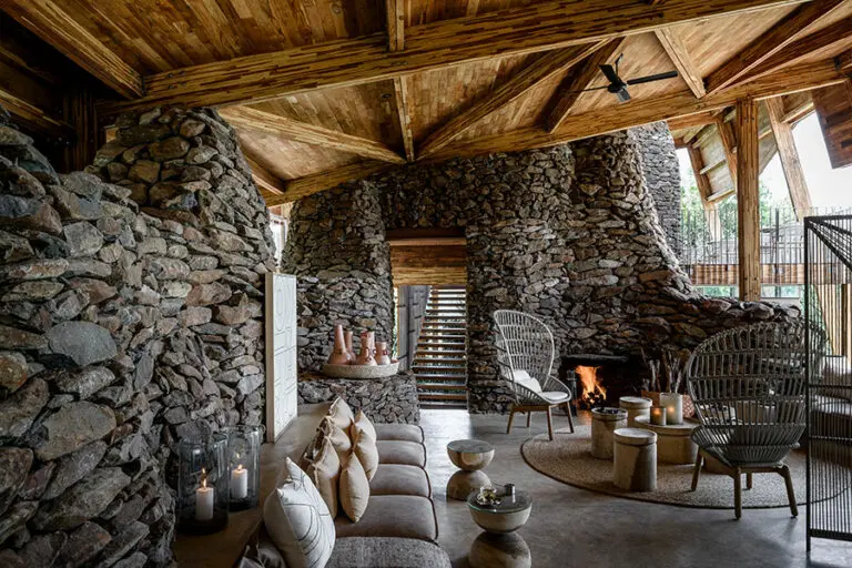 The main lounge area.