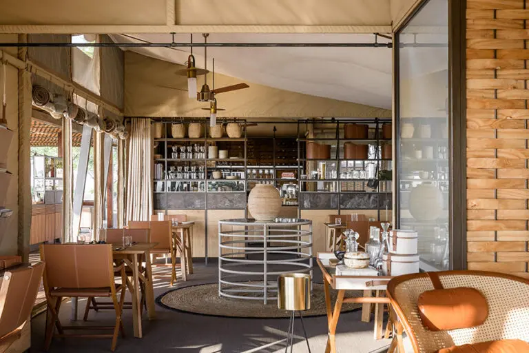 Dining area.