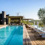 Piscina del Singita Lebombo Lodge.