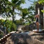 Ducha de lluvia exterior de The Pool Villa