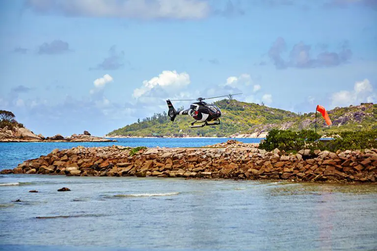 Six Senses helicopter services available.