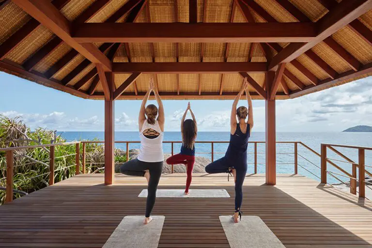 Don't miss out on your daily asanas with yoga mats available in the residences.