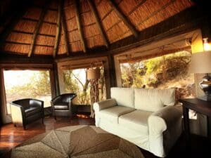 Start your day with a cup of coffee in your private lounge.