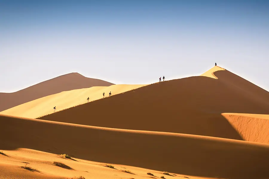 Cima de la famosa Duna 45 | Sossusvlei Desert Lodge