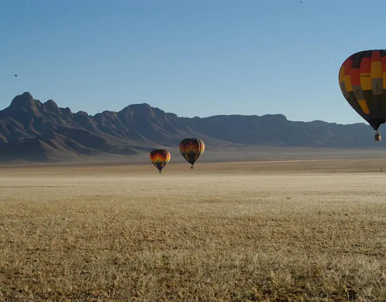 Hot-air balloon experience.
