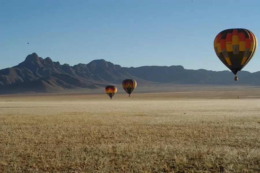 Experiencia en globo aerostático.