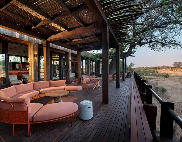You'll have plenty of spots to relax around the lodge and take in the views.