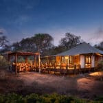 Las lujosas suites del Ngala Tented Camp.