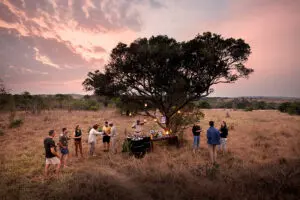 Special sundowner stops. 